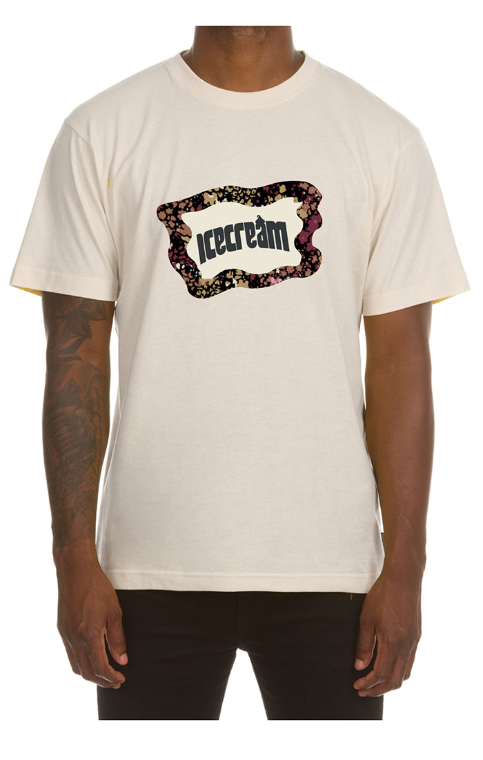 Icecream Flag ss tee - Antique White