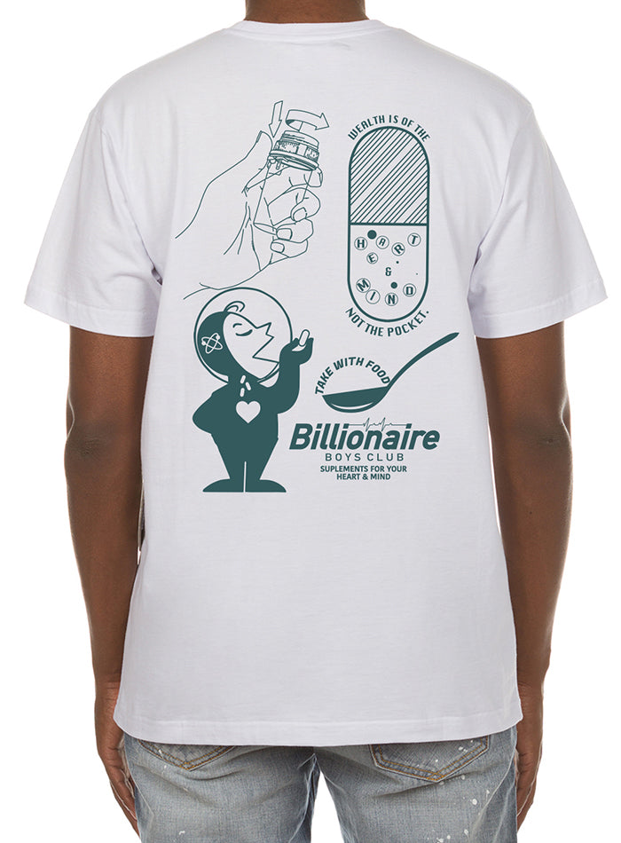 BB TAKE WITH FOOD SS TEE - WHITE