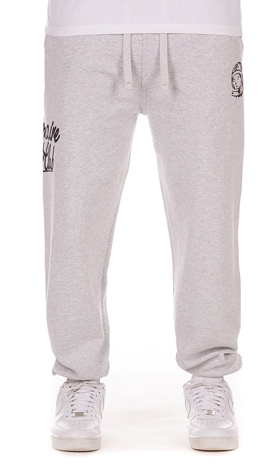 BB SCRIPT SWEATPANT - HEATHER GREY