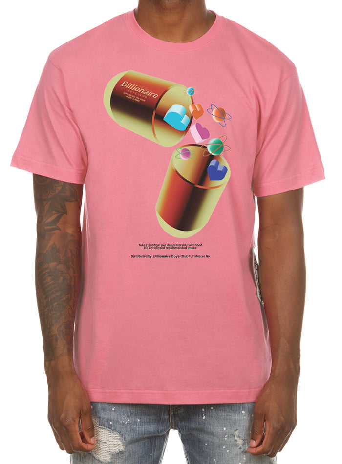 BB TAKE WITH FOOD SS TEE - STRAWBERRY ICE