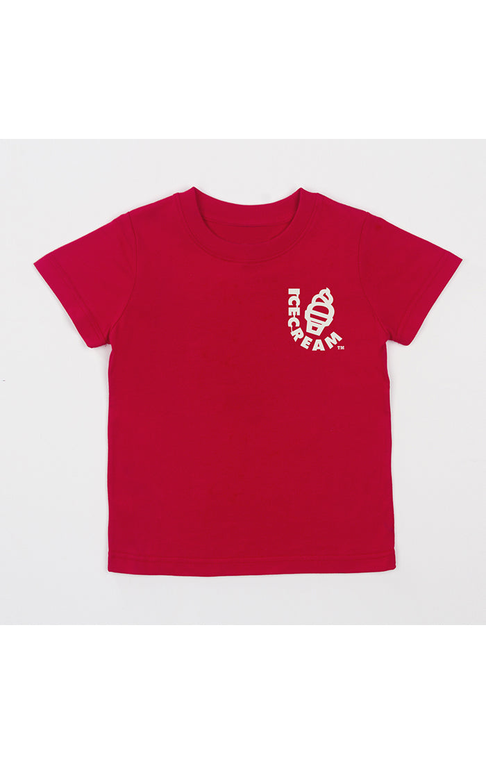 KIDS Swoop ss tee - Racing Red