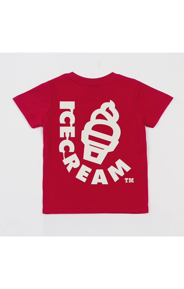 KIDS Swoop ss tee - Racing Red