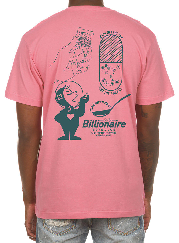 BB TAKE WITH FOOD SS TEE - STRAWBERRY ICE