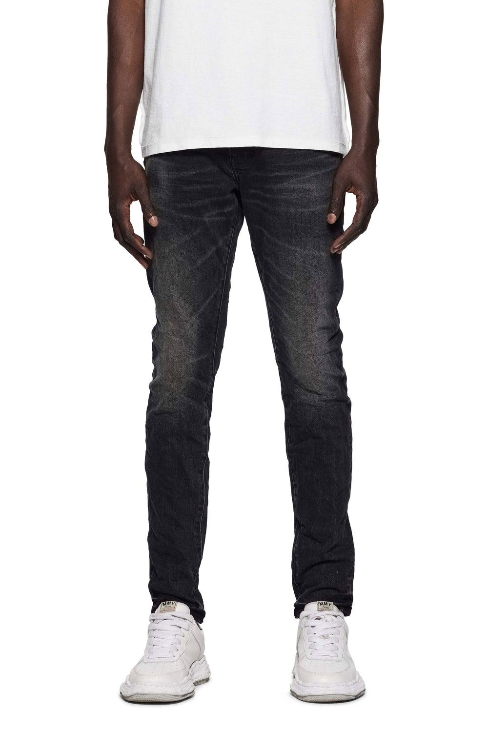 Purple Brand Skinny Highgate Jeans in black – view 1 of 3