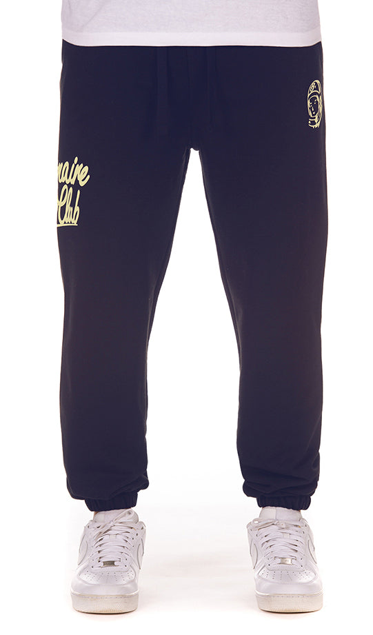 Billionaire Boys Club BB Script Sweatpant in blue depths – view 1 of 4