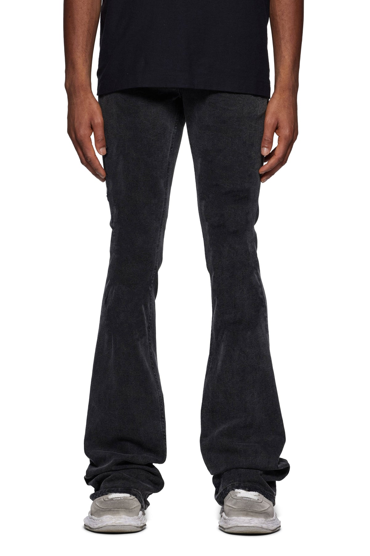 Super Stack Flare Raw - Black