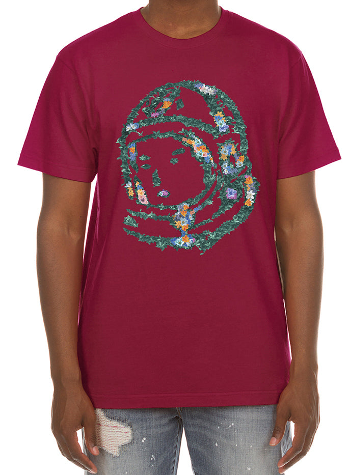 BB HELMET SS TEE - RUMBA RED