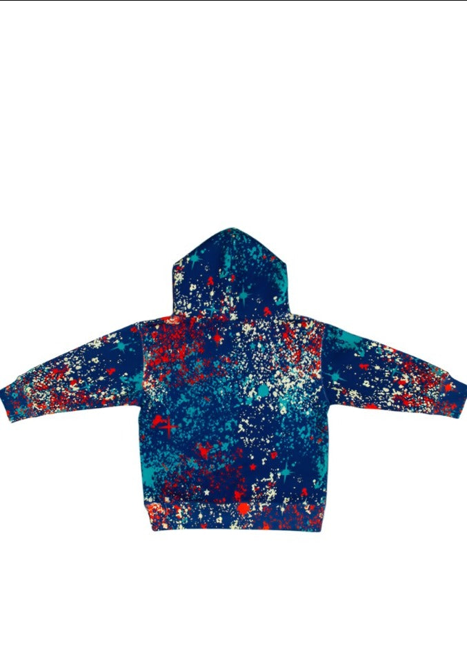 BB MILKY WAY HOODIE - MANACO BLUE