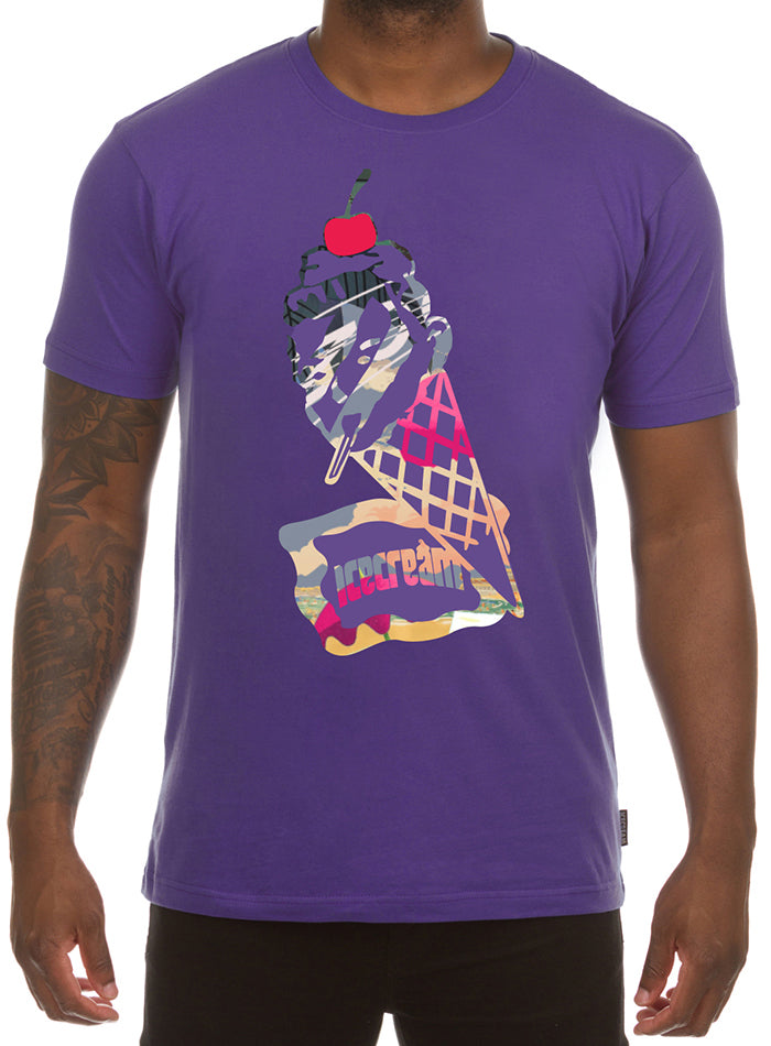 CUCUMBER SS TEE - PRISM VIOLET