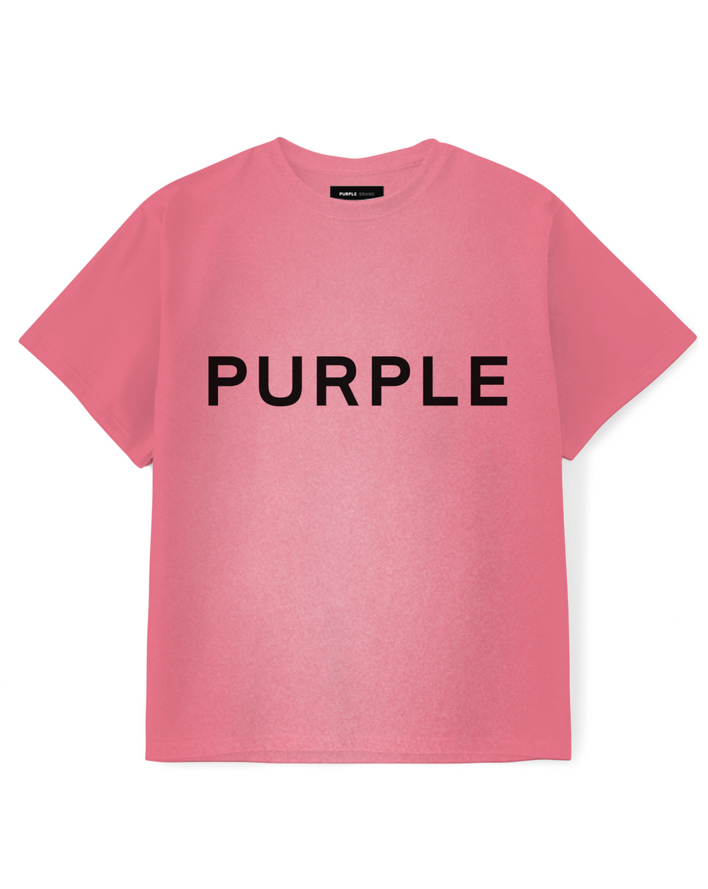 Purple Jeans Textured Jersey Ss Tee - PINK