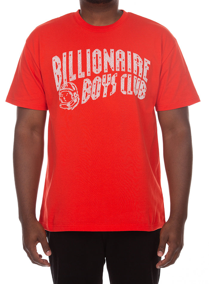 BB ARCH S/S KNIT- RED