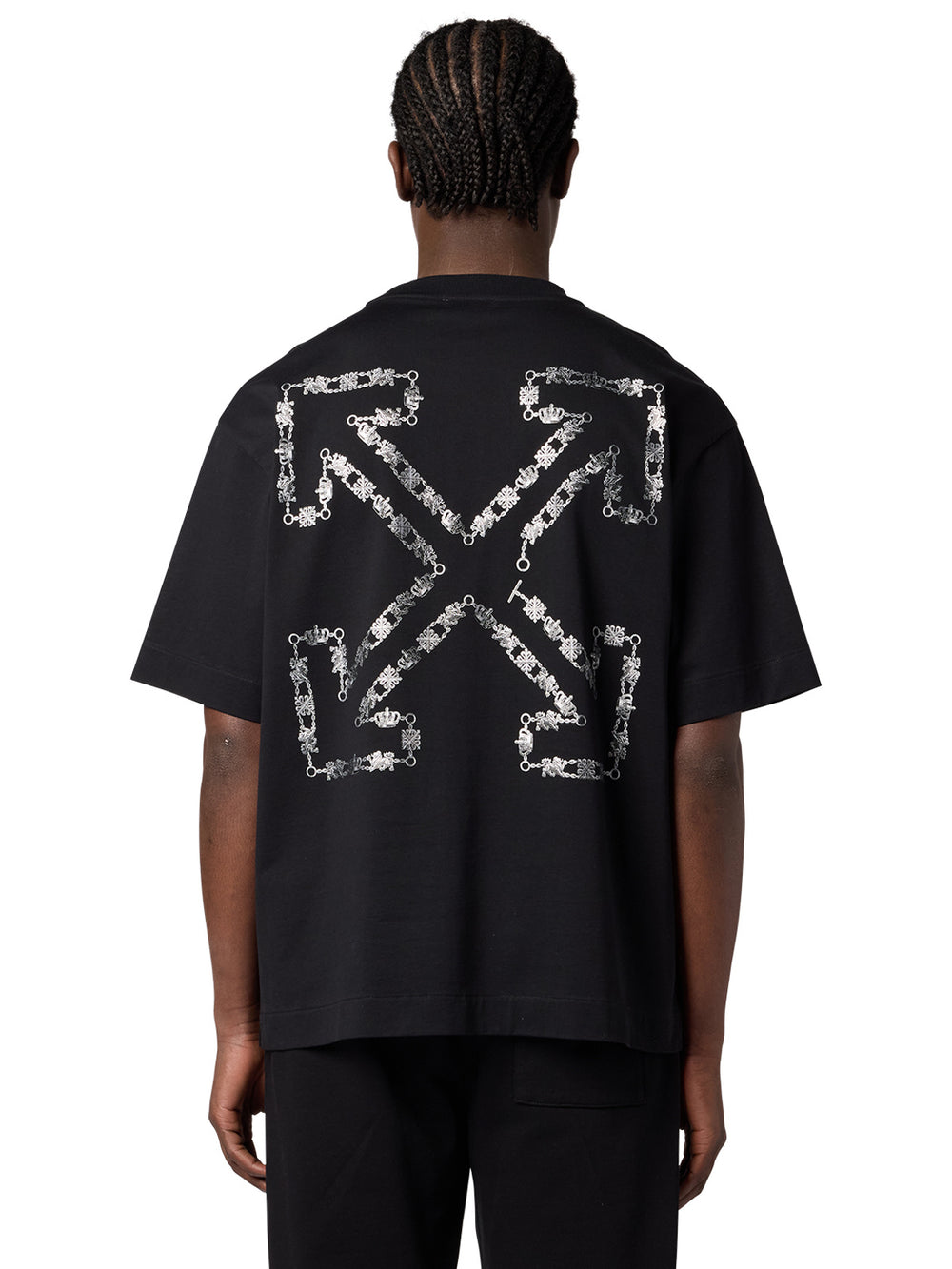 Chain Araldic Arrow S/S Skate Tee - Black