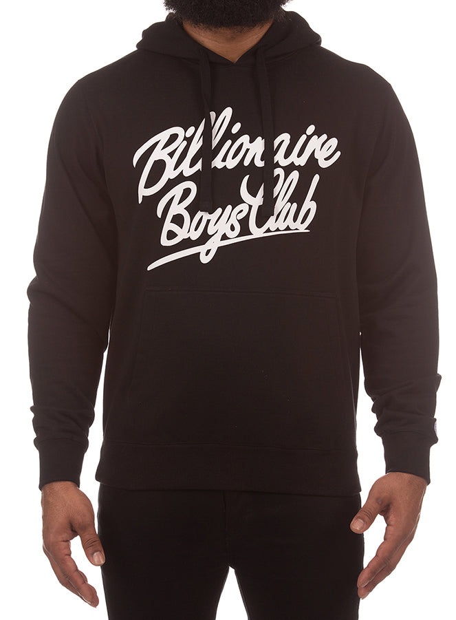 BB SCRIPT HOODIE - BLACK