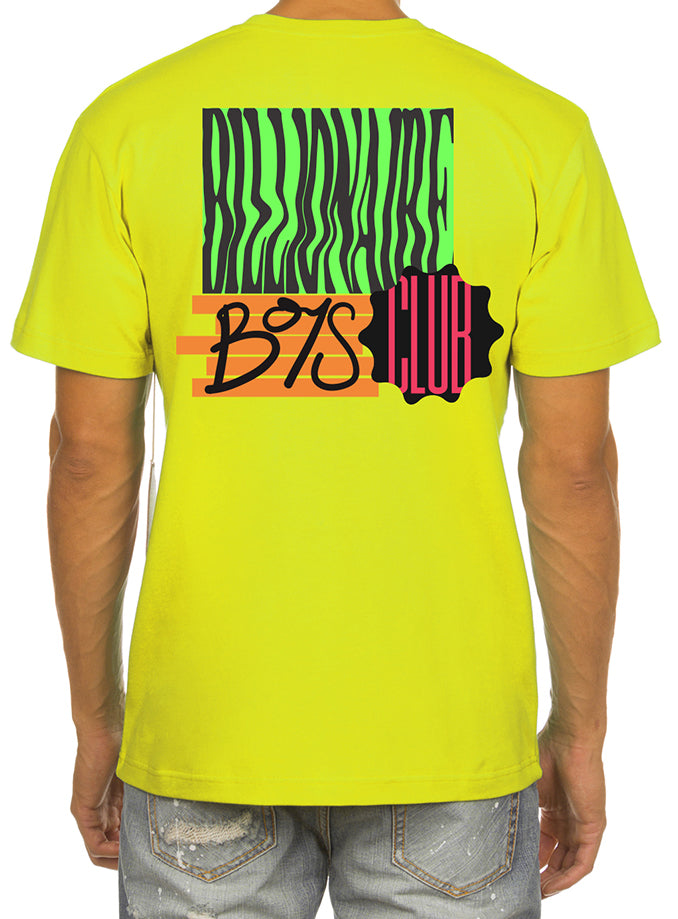 BB ASTRO BLUR SS TEE  - SAFETY YELLOW
