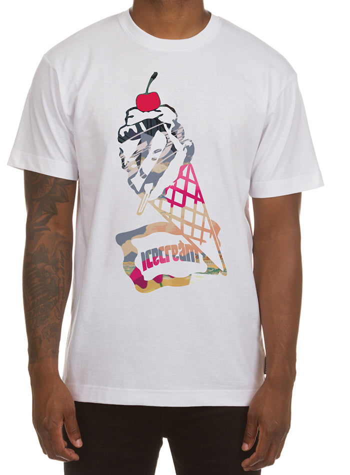 CUCUMBER SS TEE - WHITE