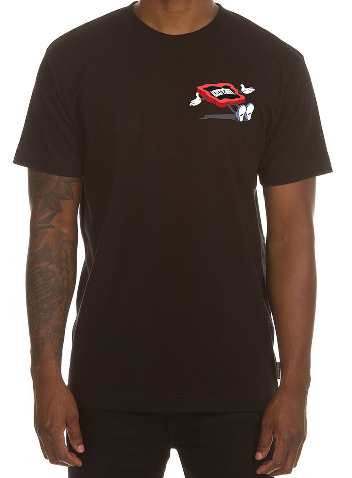 TIPSY SS TEE - BLACK