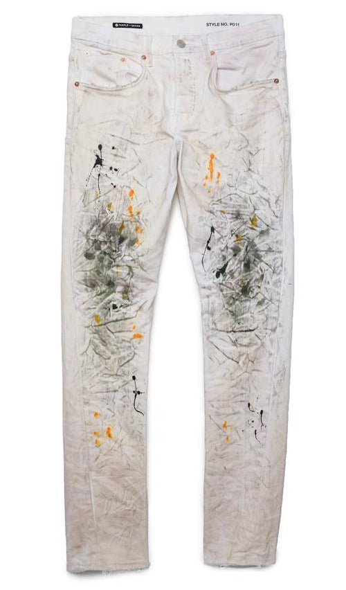 P011-WDP White dirty Paint