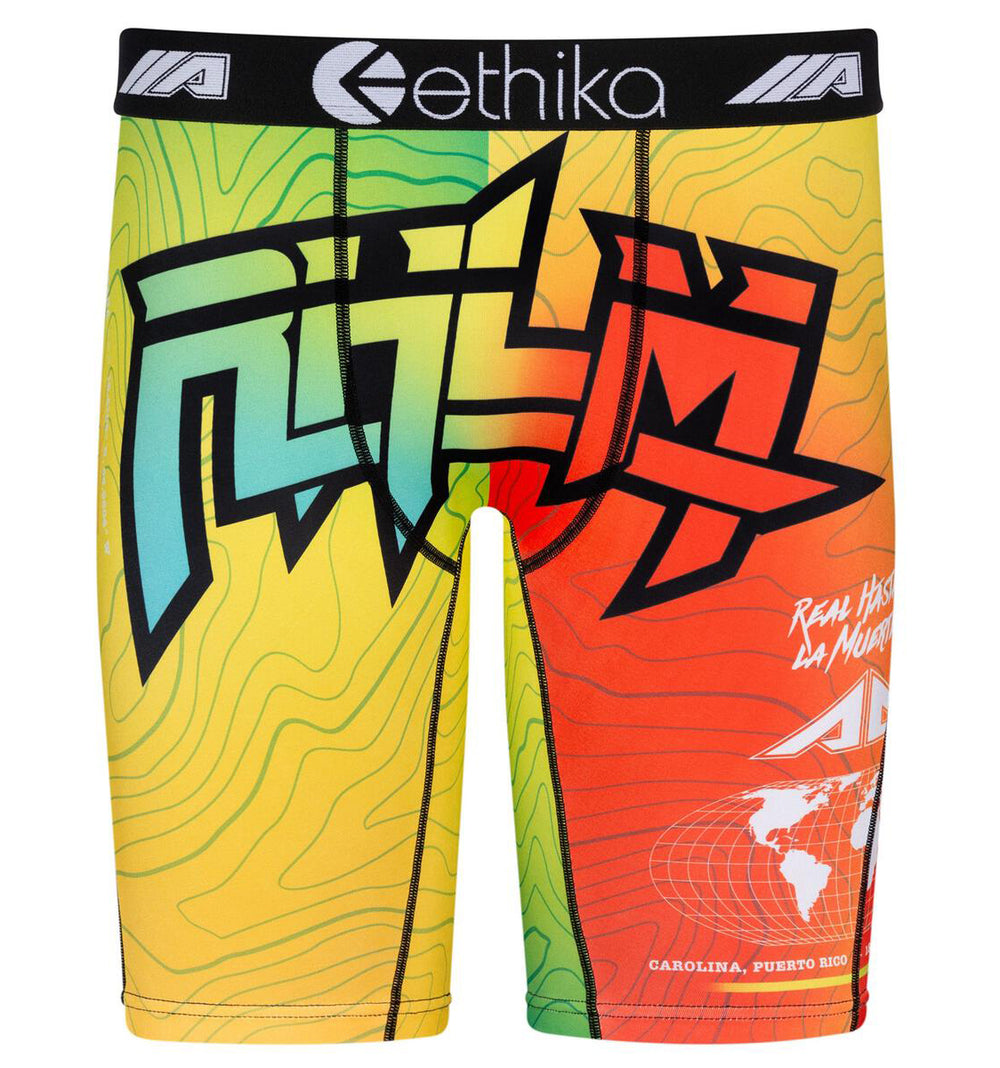 Ethika Untouchable Boxer Brief in yellow and orange – view 1 of 1