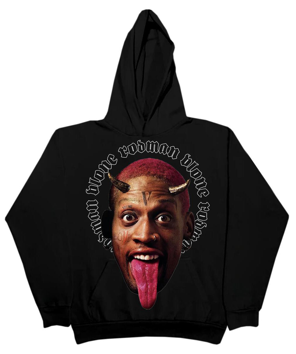 ANGEL VS DEMON HOODY - BLACK