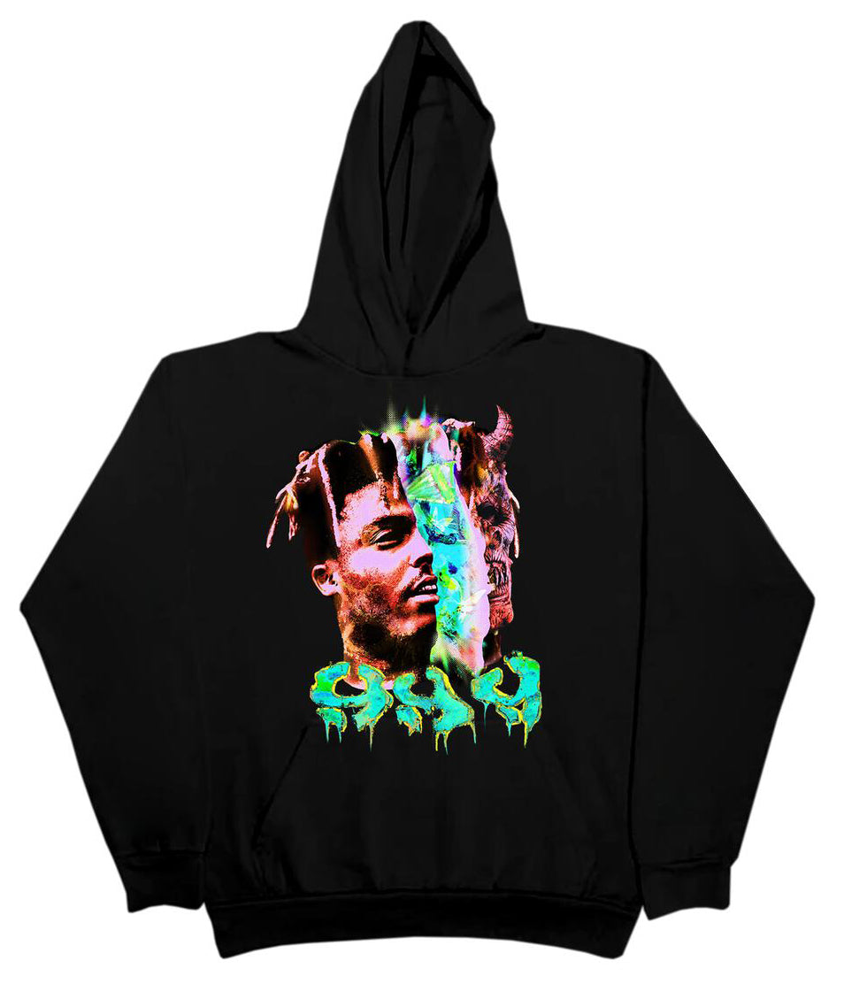 ACID VLONE JUICE WRLD HOODY - BLACK