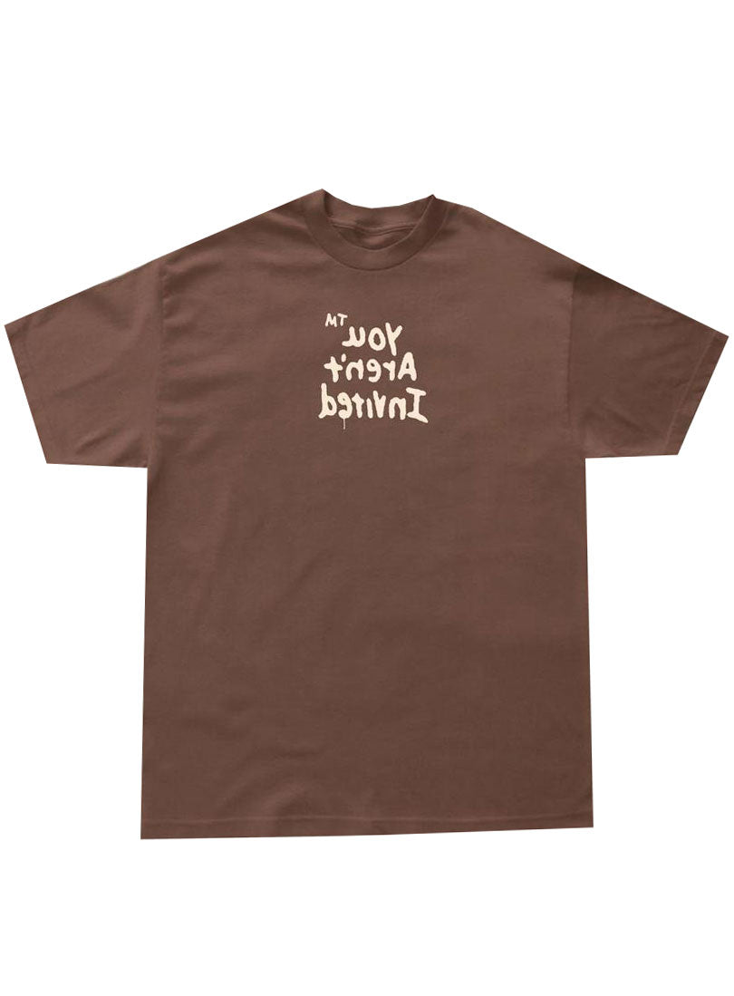 Hyde Park Dead Rose Writer Tee in brown – view 2 of 2