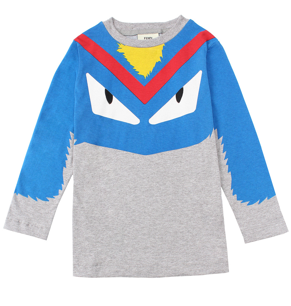 Boys L/S Monster Eye Graphic Tee