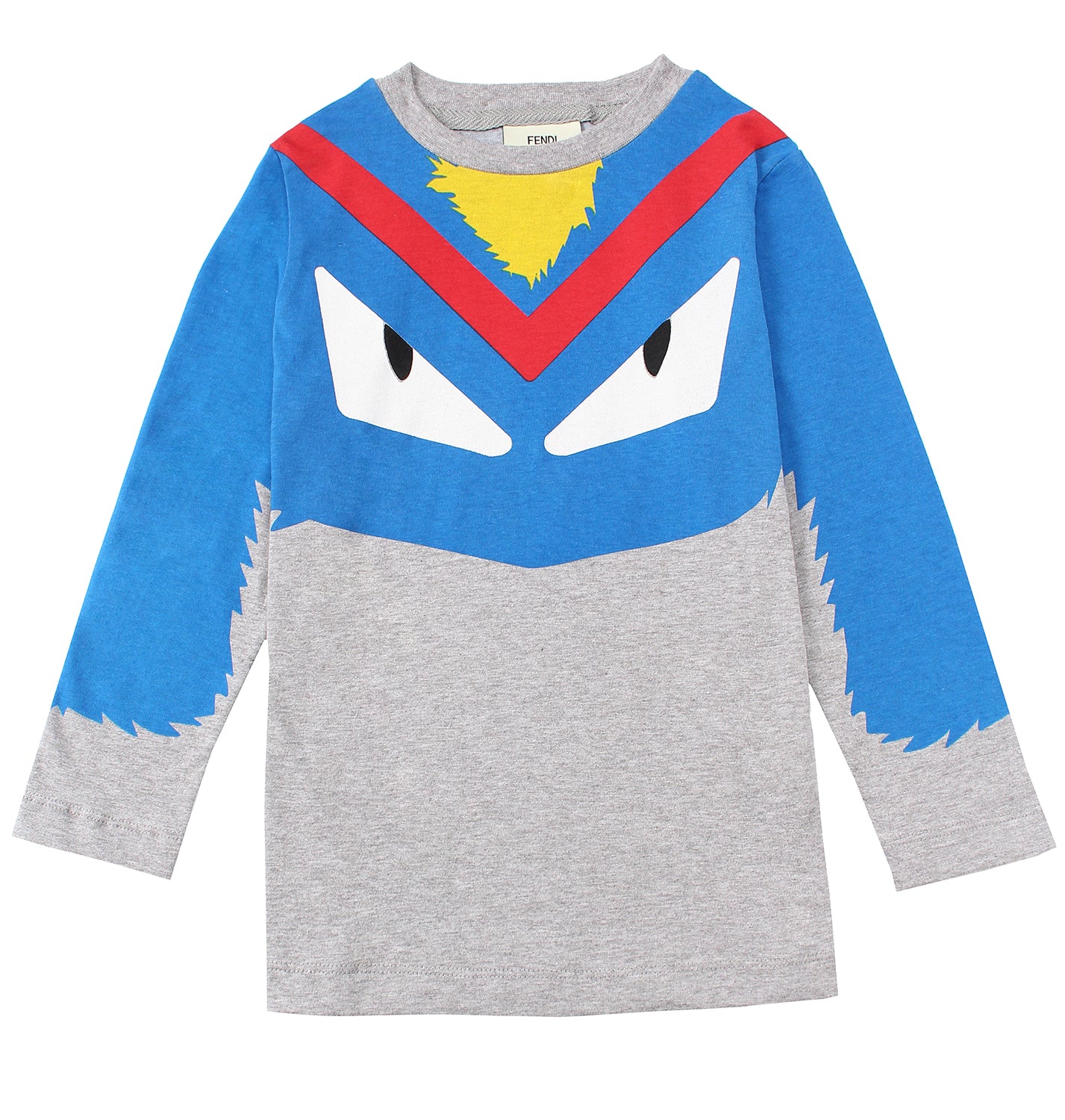 BOYS L/S MONSTER EYE GRAPHIC TEE