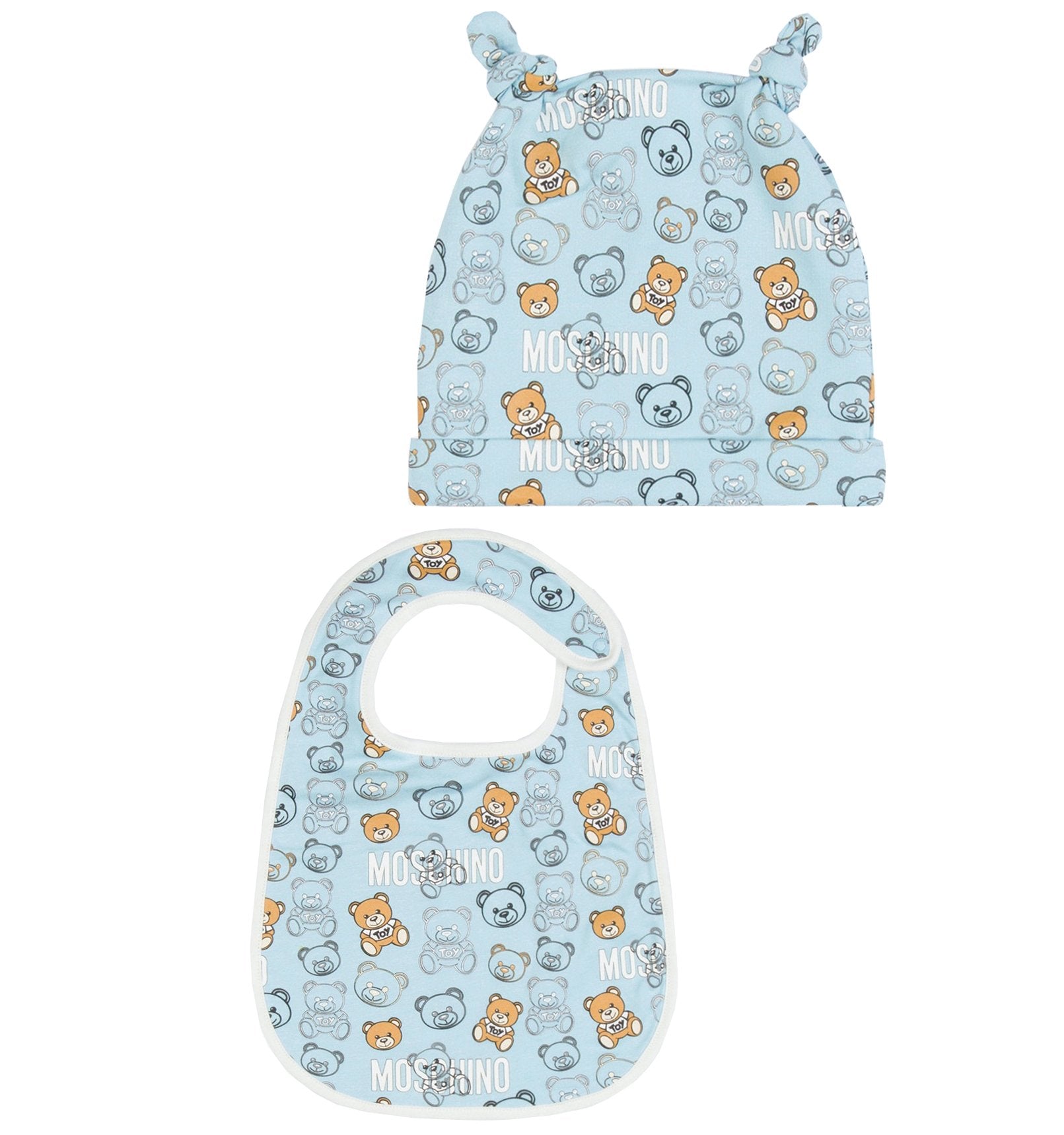 Hat & Bib Box Set - Sky Blue