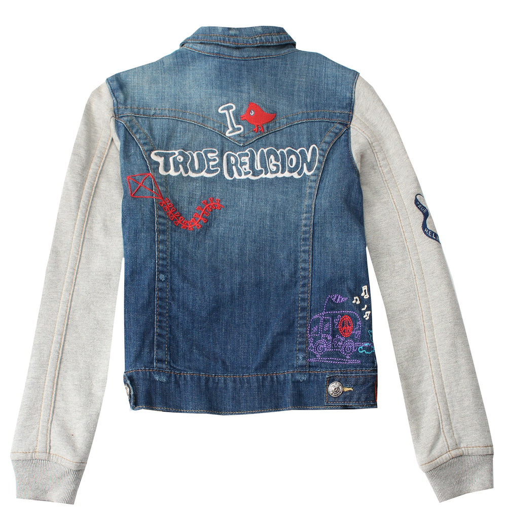 True Religion Girls Emily Western Jacket
