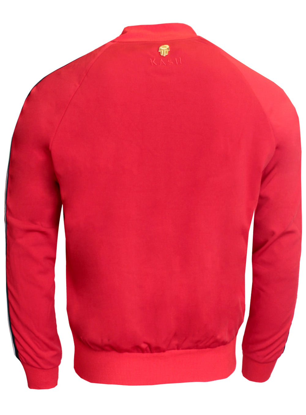 Kash AF Track Jacket with Side Stripes in red – view 4 of 5