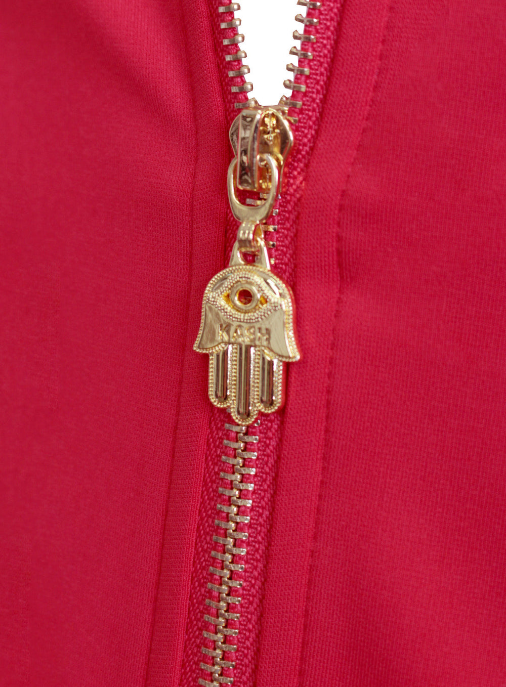 Kash AF Track Jacket with Side Stripes in red – view 5 of 5