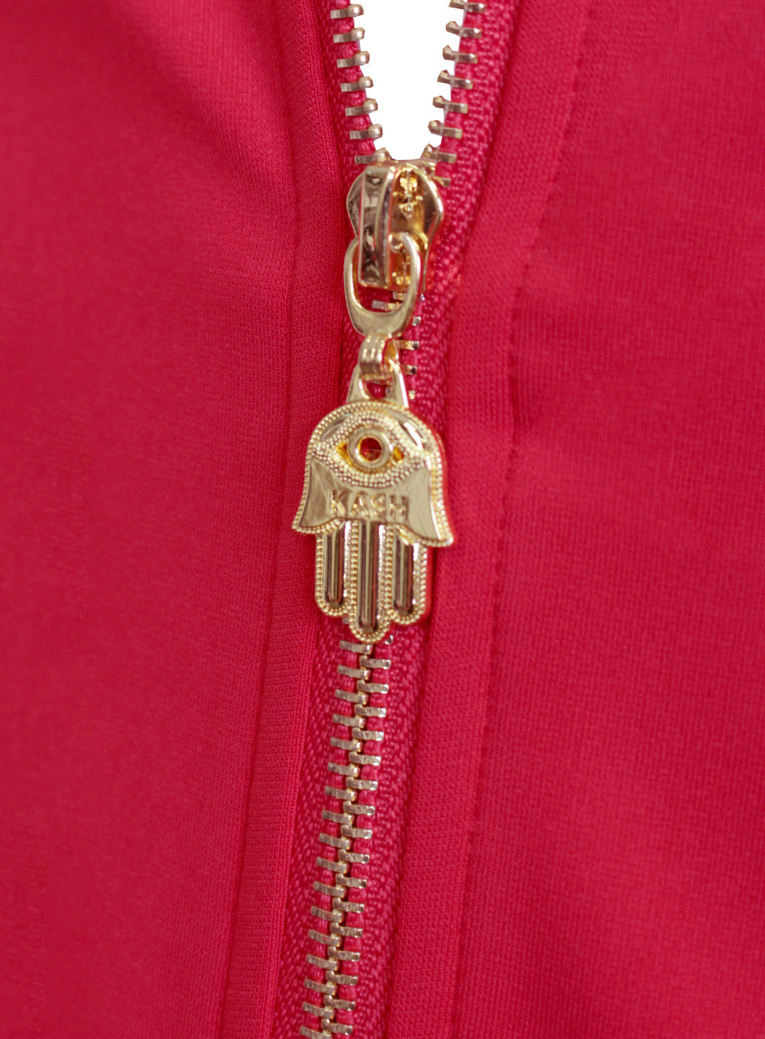 Kash AF Track Jacket with Side Stripes in red – view 5 of 5