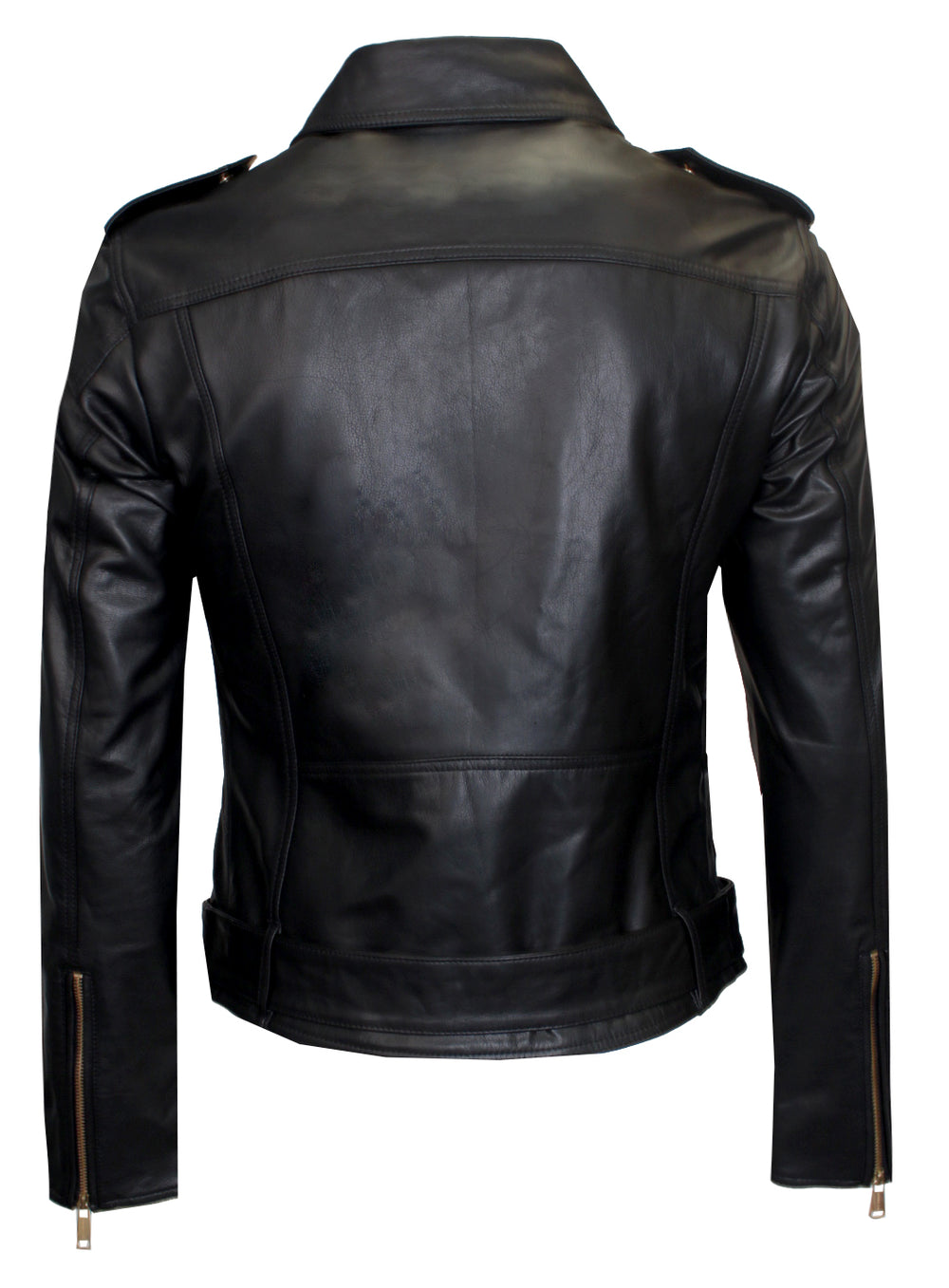 Versace Jeans VJ Leather Jacket in black – view 2 of 4