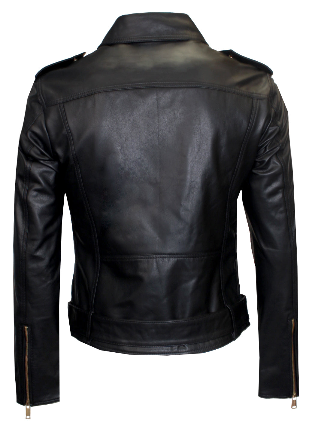 Versace Jeans VJ Leather Jacket in black – view 2 of 4