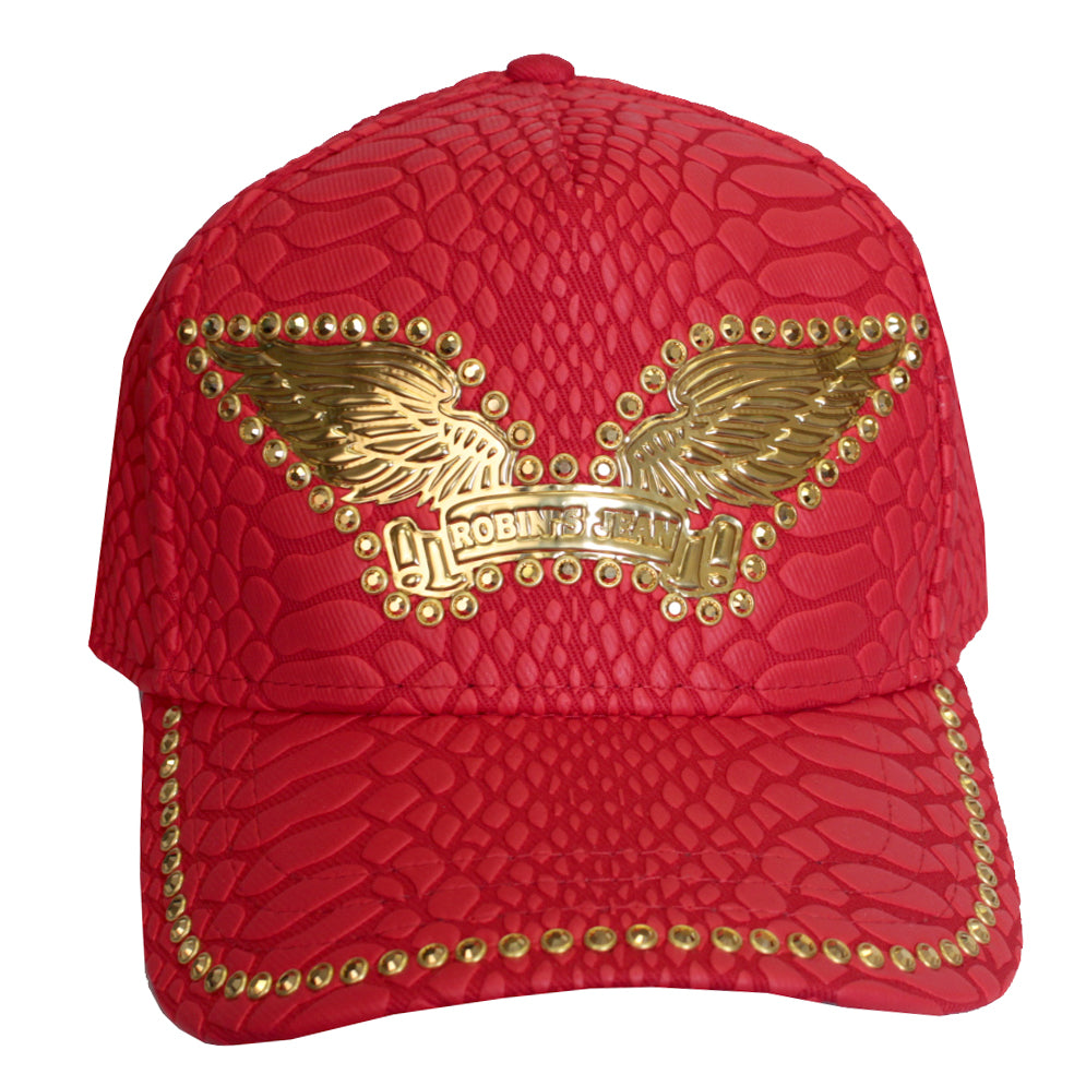 Robin's Jean Cap|Red/Gold