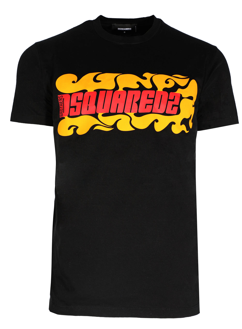 DSQUARED2 Wave Logo Cigar Tee in black – view 1 of 3