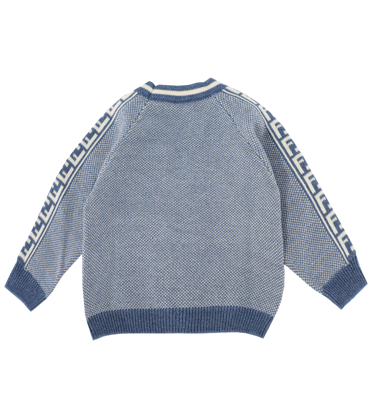 BABY BOY KNITTED CARDIGAN - BLUE