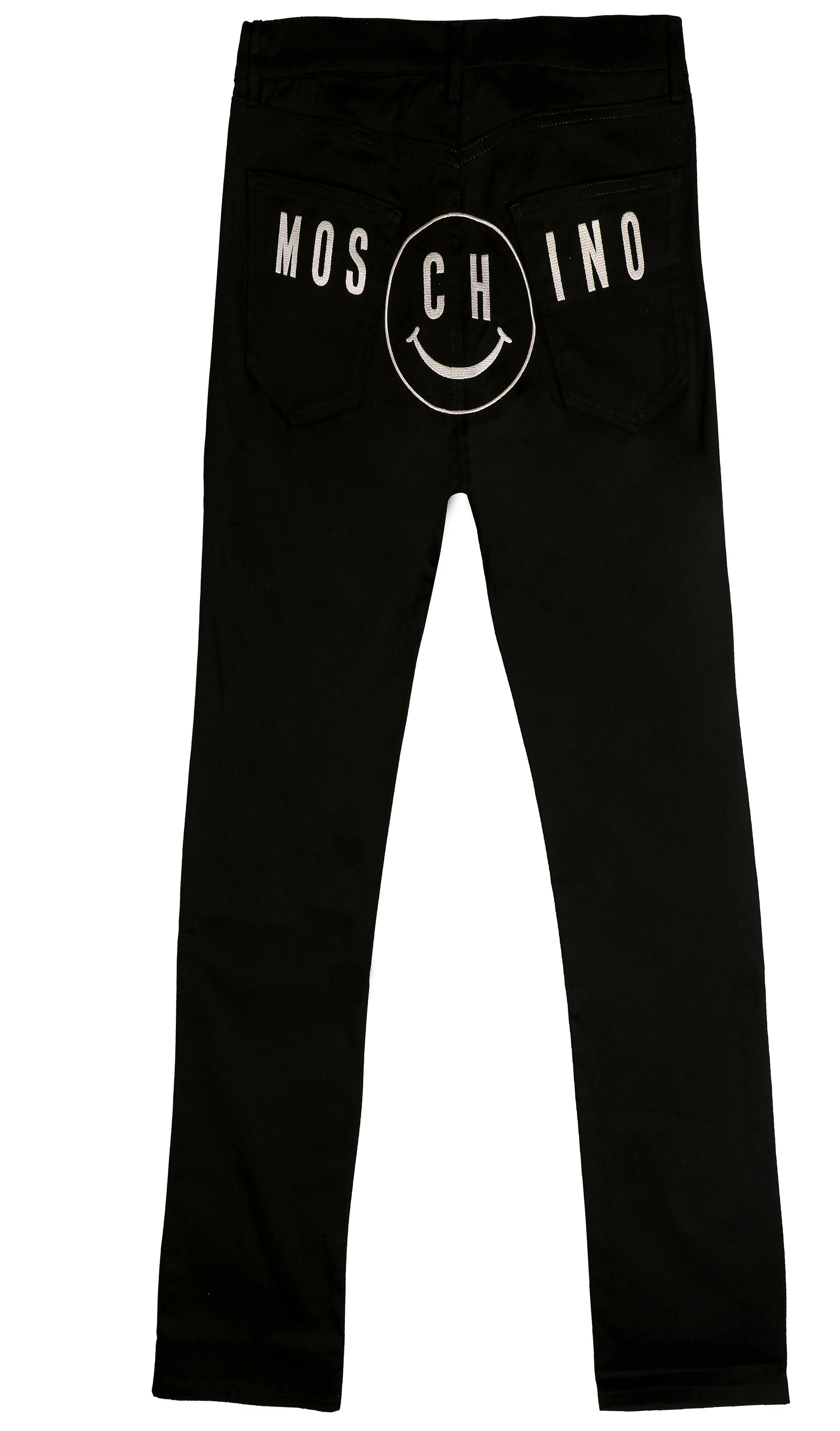 Moschino Logo Smiley Jean