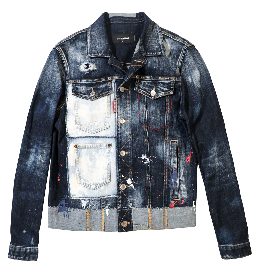 DSQUARED2 Dark Denim Jacket in dark blue – view 1 of 1