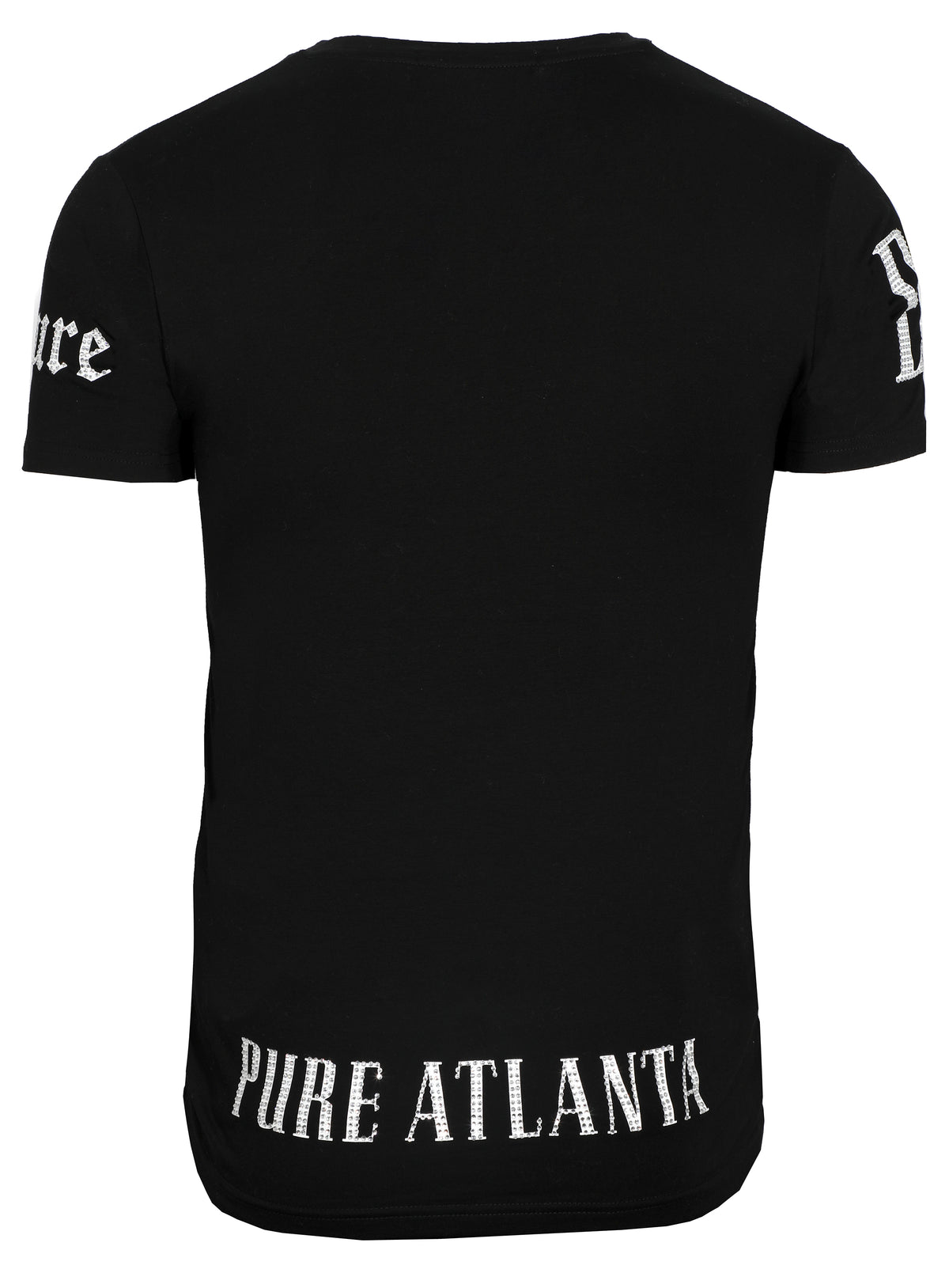 Pure &quot;PA&quot; Diamond Tee - Black