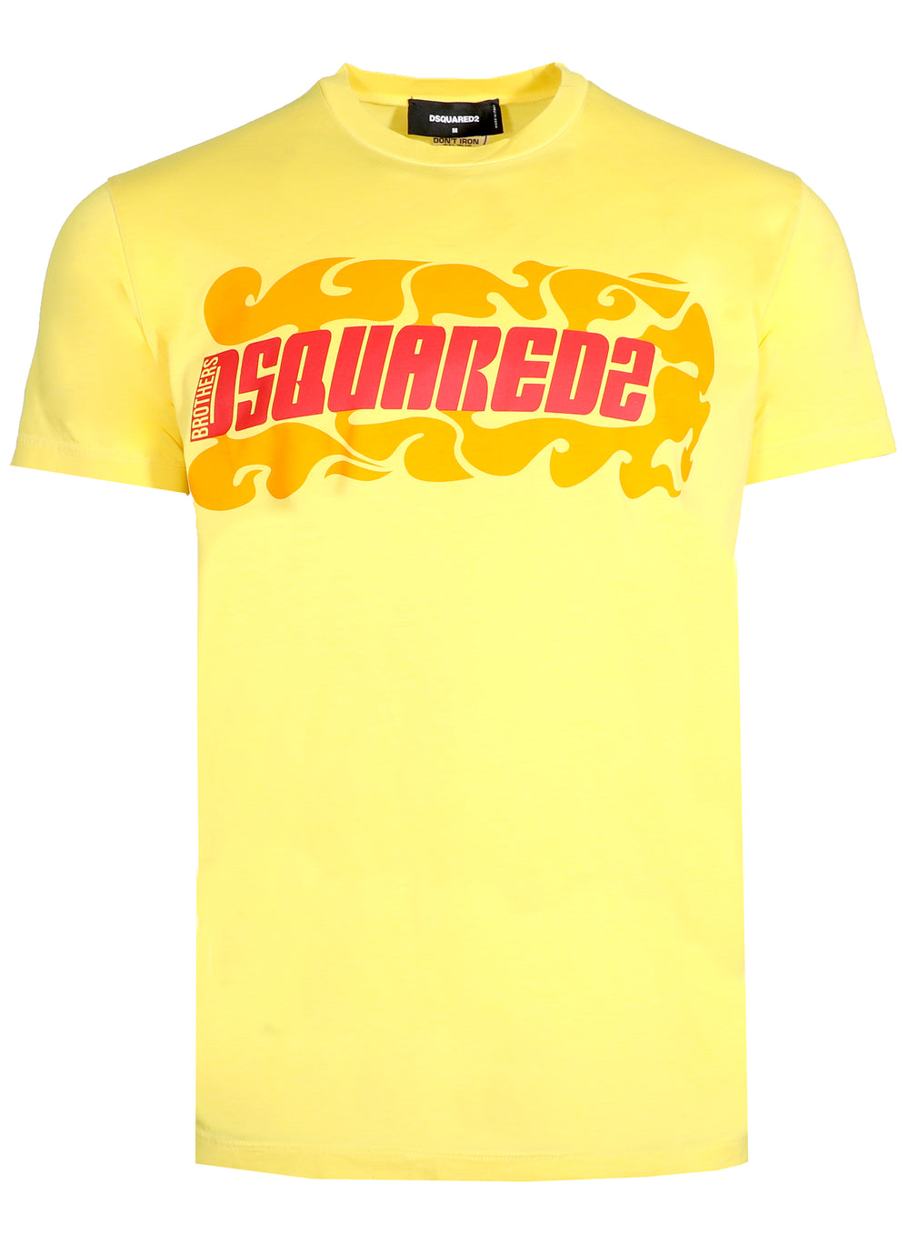 Dsquared2 Wave Logo Cigar Tee in yellow – view 1 of 1