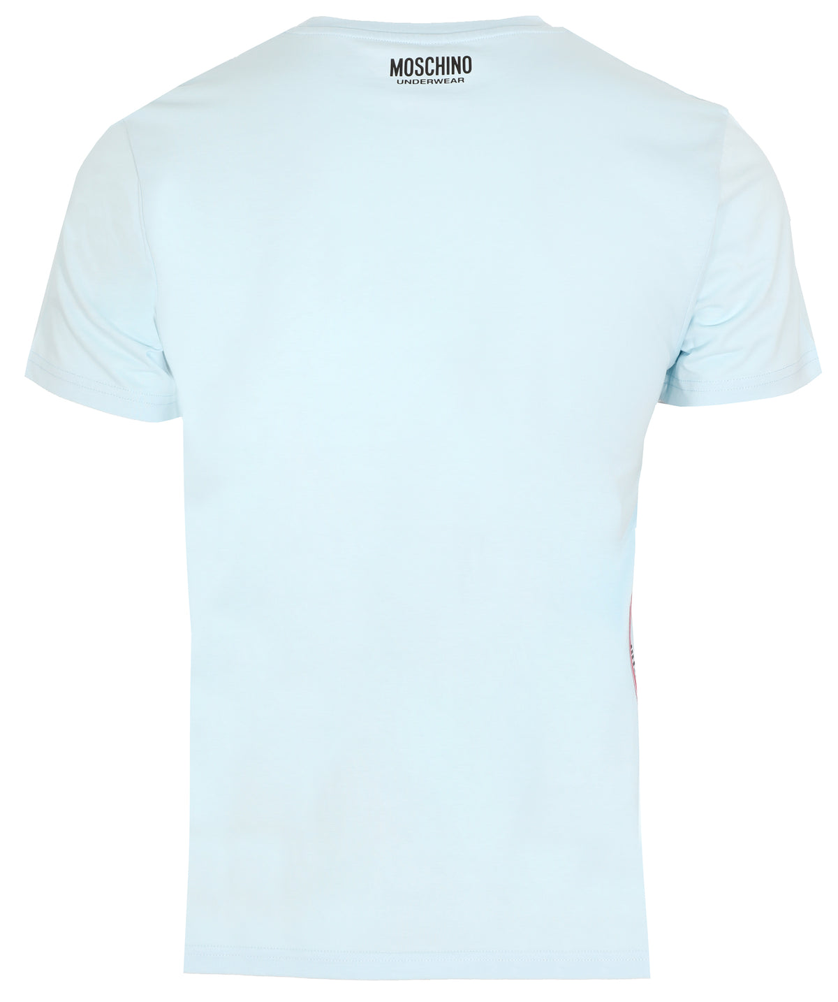 SIDE STRIPE LOGO TEE - BABY BLUE