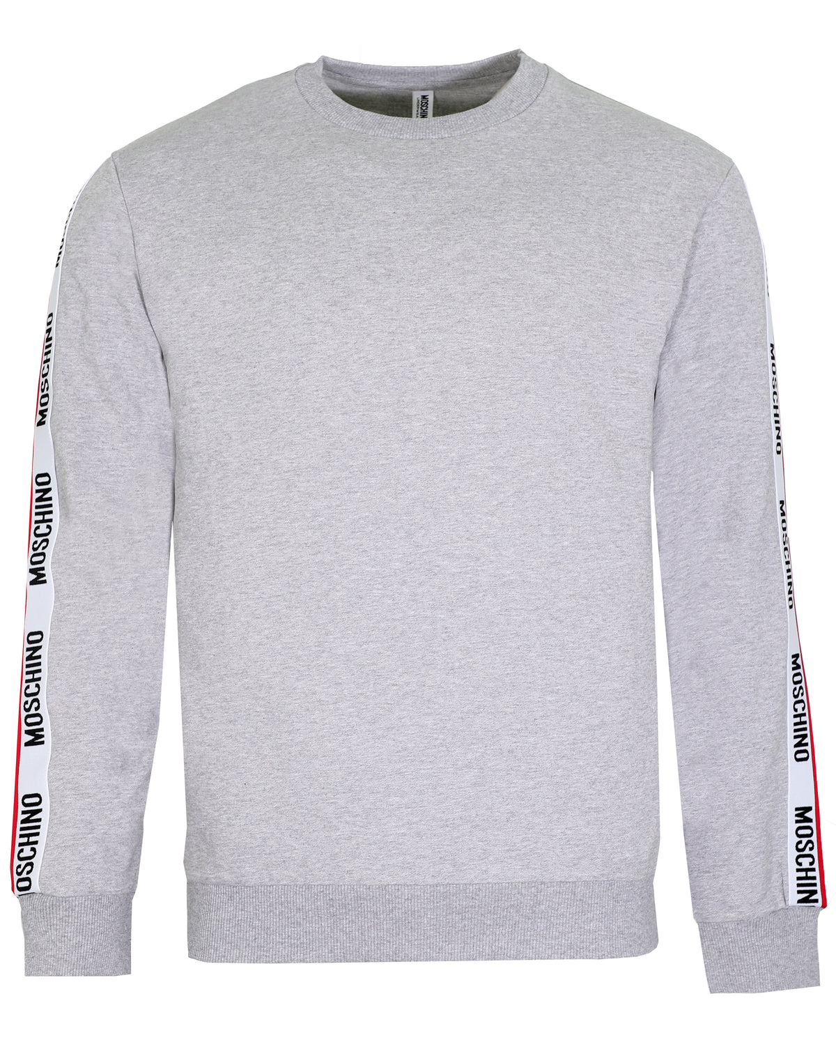 COTTON SWEATSHIRT W| SIDE STRIPE - GREY