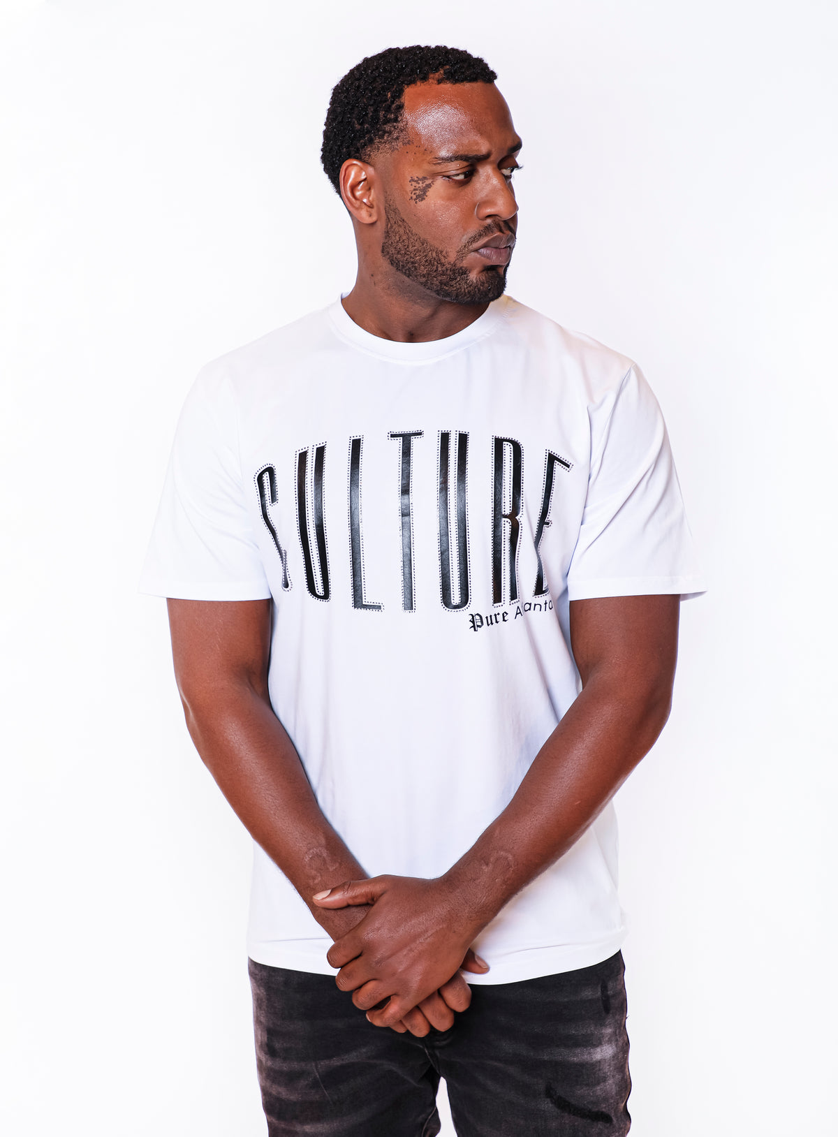Pure Culture Diamond Tee in white – view 1 of 9