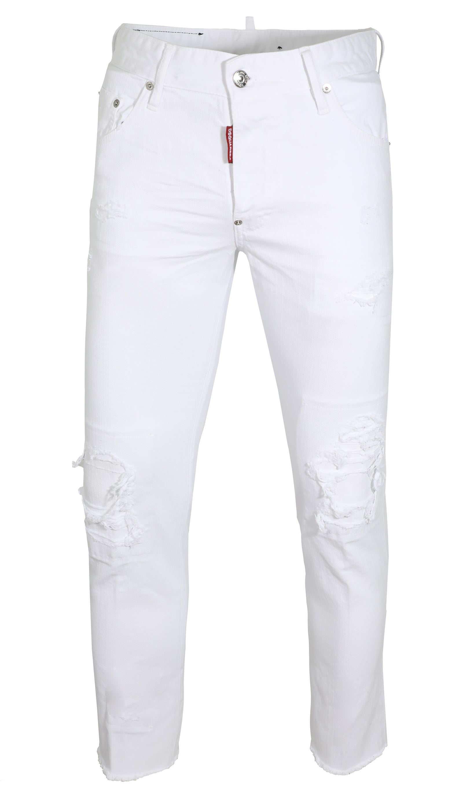 SKATER 5 POCKET WHITE DENIM