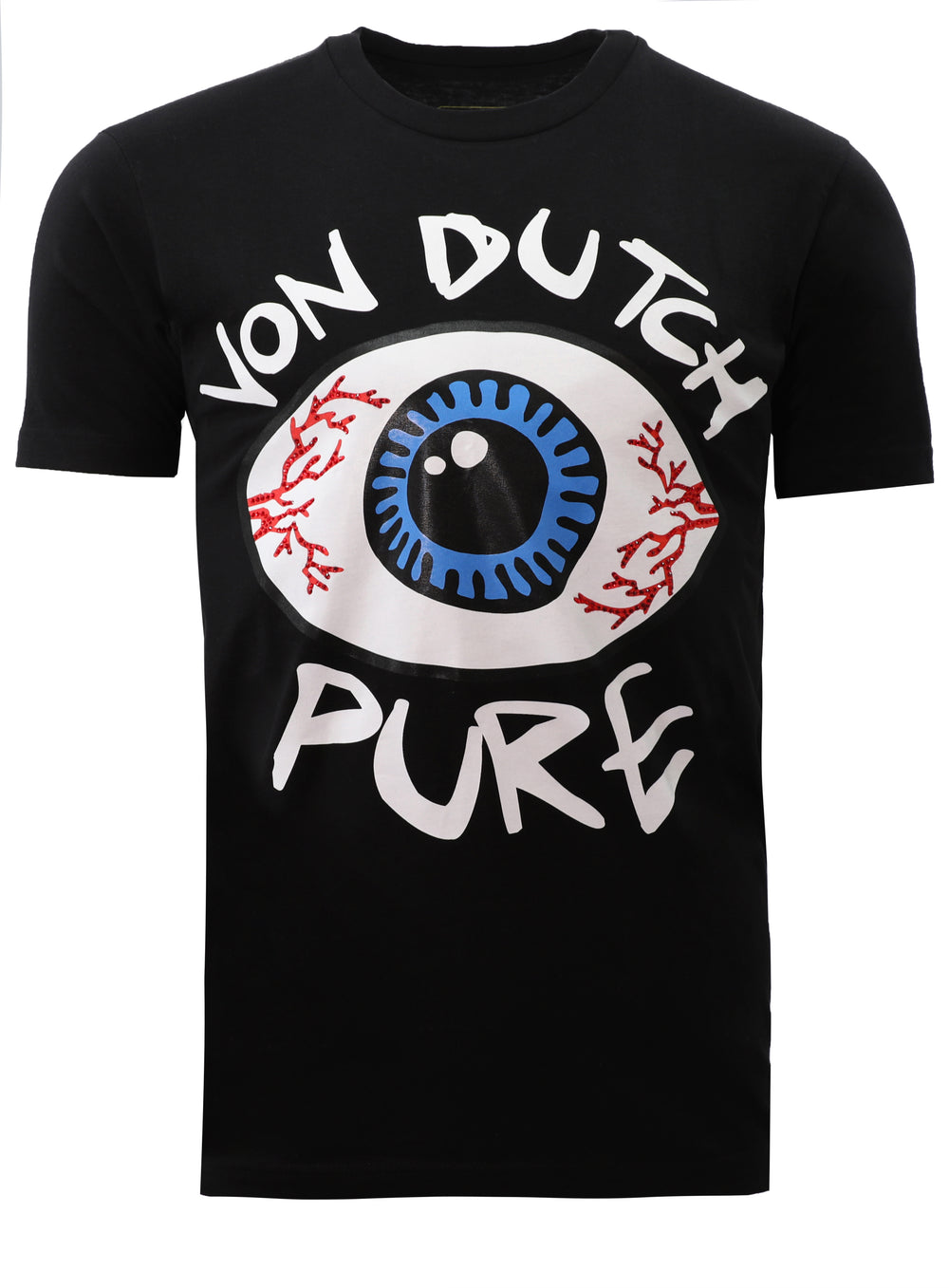 Von Dutch x Pure Single Eye Tee in black – view 1 of 2