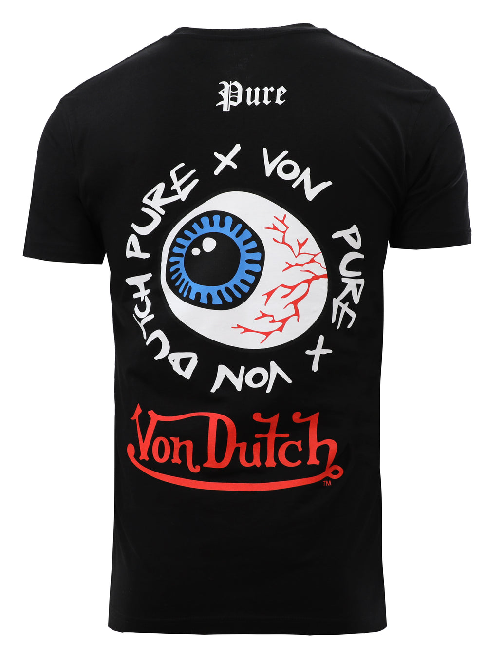 Von Dutch x Pure Single Eye Tee in black – view 2 of 2