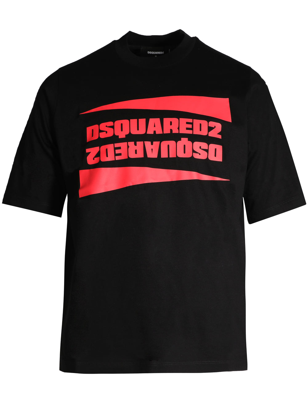DSQUARED2 Reverse D2 Football Tee in black – view 1 of 1