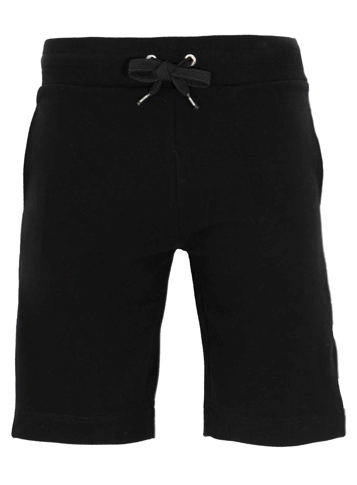 MOSCHINO LOGO BAND SHORTS - BLACK