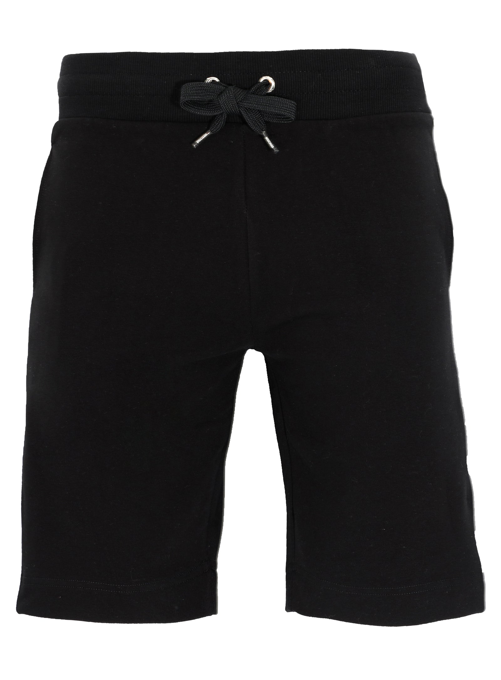 Moschino Logo Band Shorts in black – view 2 of 3